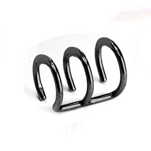 1 - Surgical Steel Fake Cartilage Clip On Triple Closure Ring Helix Cuff A97