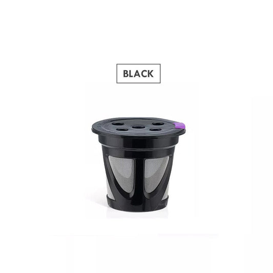 3 Black Refillable Reusable Single K-Cups Filter Pod for Keurig K-Supreme & Plus